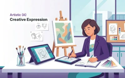Artistic (A) Personality Type Explained: Creative Expression in the Holland Code