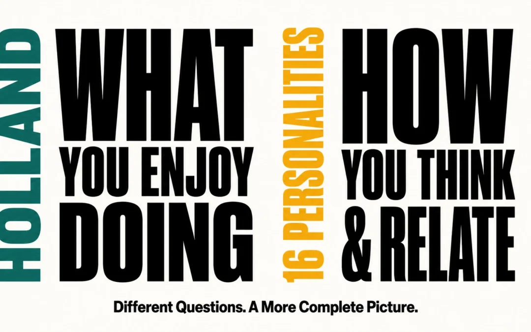 Holland Codes vs. 16 Personalities: What’s the Difference?